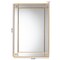 Baxton Studio Iara Modern Glam and Luxe Antique Goldleaf Finished Wood Accent Wall Mirror 224-12927-ZORO - alternate 2